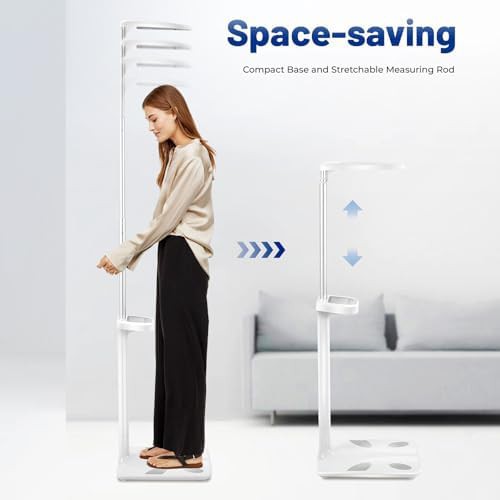 Digital physician scale with integrated height rod — photo 5