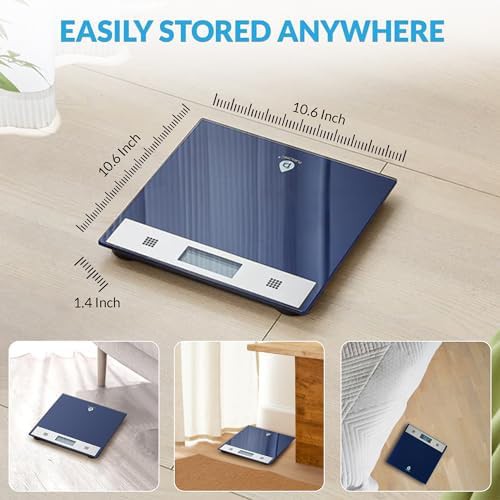 Talking tempered glass digital scale — photo 3