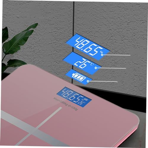 Rechargeable smart scale with large display — photo 5