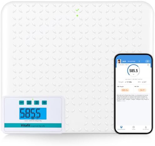 Medical Grade White Non Slip Smart Scale