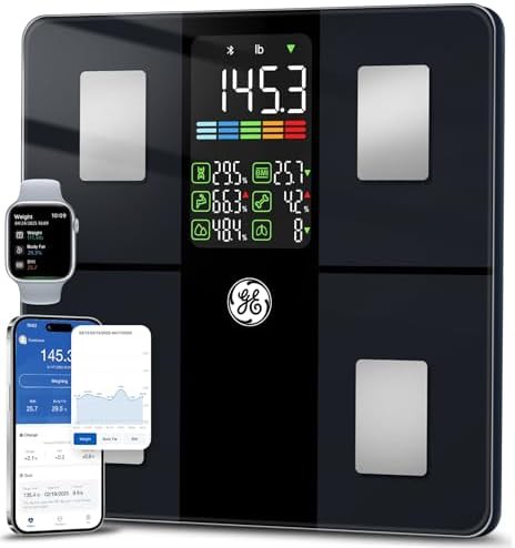 GE smart scale for muscle mass and BMI