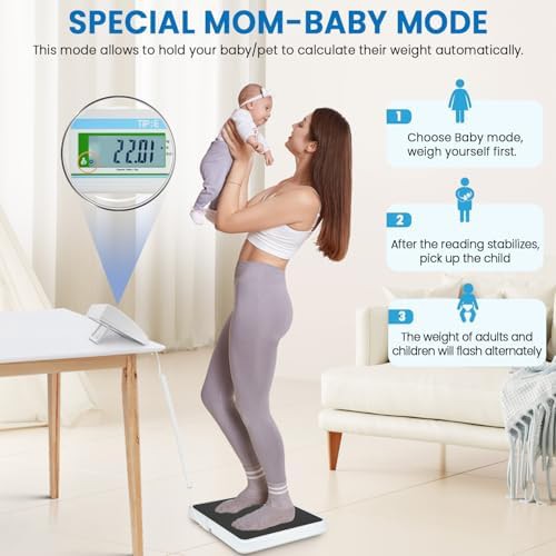 Medical grade physician scale with separate display — photo 3
