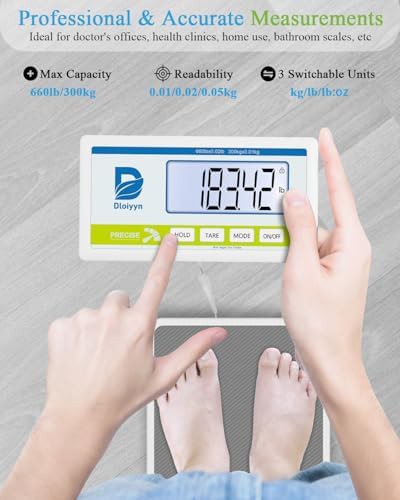 Heavy duty medical floor scale — photo 3