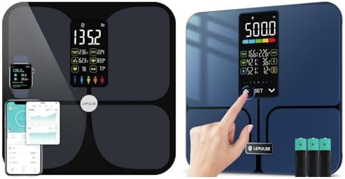 Large display digital weight and BMI scale