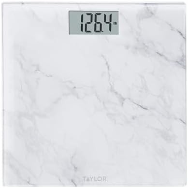 Black marble glass platform body scale
