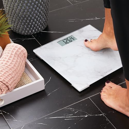 Black marble glass platform body scale — photo 4