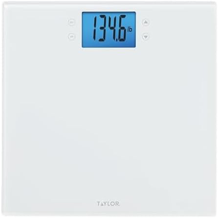 Backlit display scale with BMI tracking
