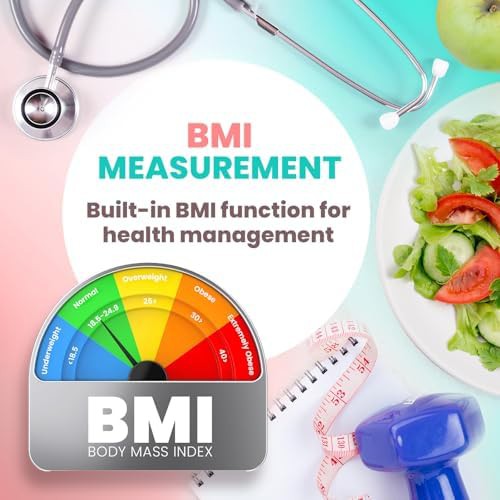 White medical scale with height rod — photo 4