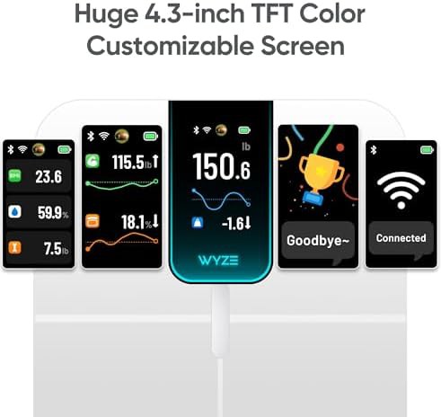 Smart scale with color display and bluetooth — photo 3