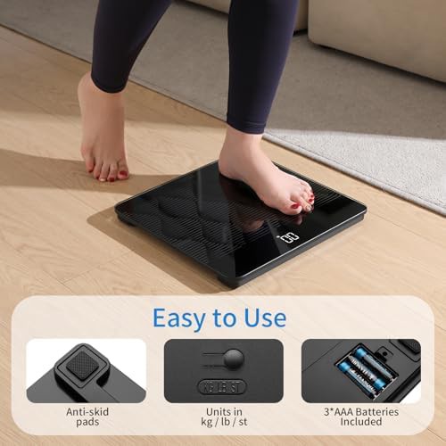 Smart Black Glass Scale with High Capacity — photo 5