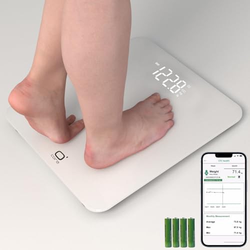 Smart Bluetooth BMI white scale