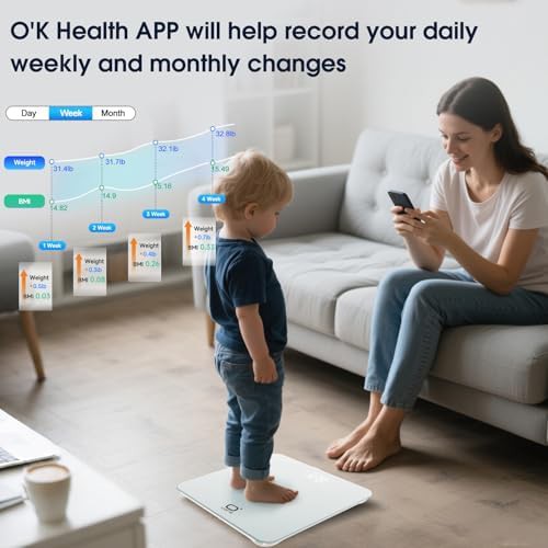 Smart Bluetooth BMI white scale — photo 4
