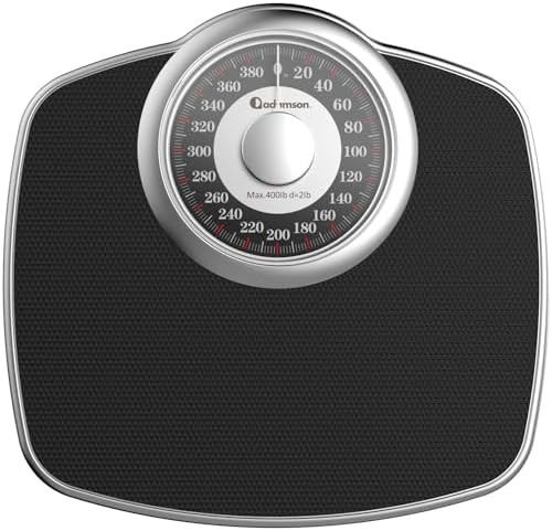 Silver 5.3 inch dial weight scale
