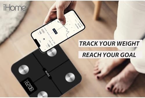 iHome black smart wifi body weight scale — photo 3