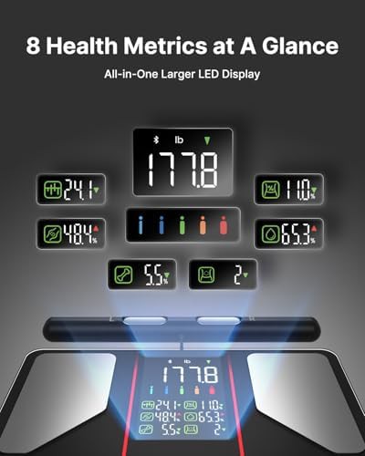 Smart body composition scale with handle — photo 3
