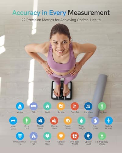 Smart scale with heart rate and BMI tracking — photo 3