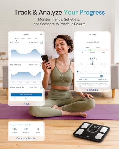 Smart scale with heart rate and BMI tracking — photo 4