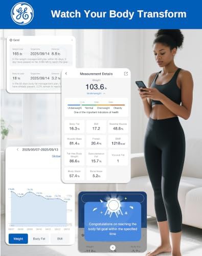 GE home bluetooth scale for body fat and BMI — photo 5