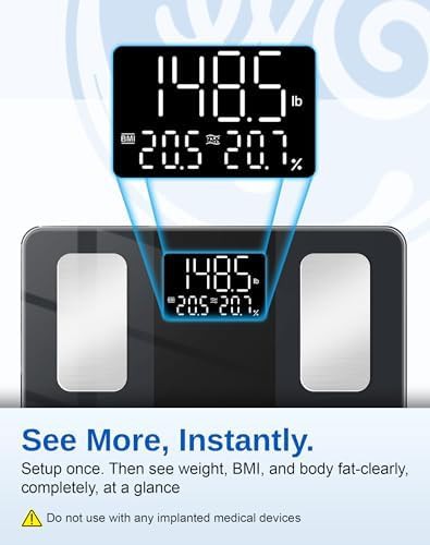 GE smart scale with bluetooth and large display — photo 3