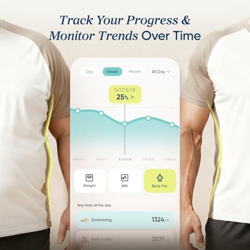 Etekcity rechargeable smart scale in black — photo 4