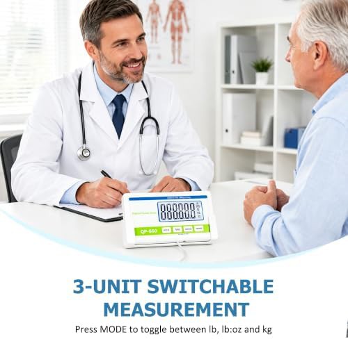 High capacity physician medical scale — photo 5