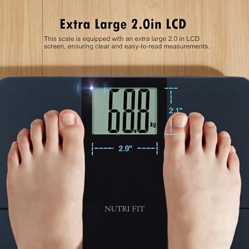 High capacity digital scale with extra wide platform — photo 3