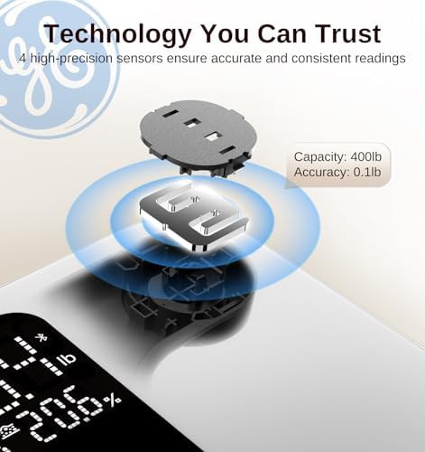 GE smart scale for body weight and BMI — photo 4