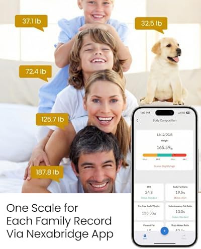 Tempered glass bluetooth smart scale — photo 5