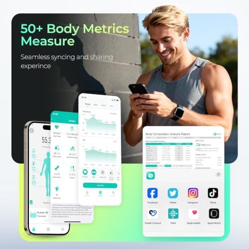 Smart scale with set function handle and metrics — photo 5