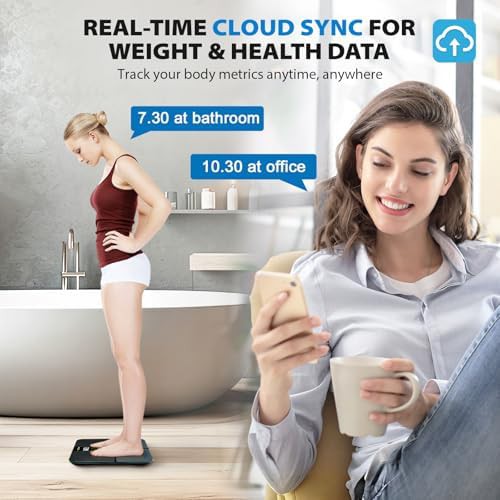Ablegrid wifi smart bathroom scale 500 lb — photo 3