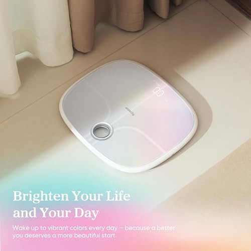 Etekcity rechargeable smart scale in white — photo 5