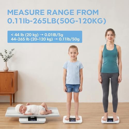Baby scale with height measuring tape — photo 5