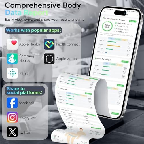 Arboleaf smart 8 electrode body scale — photo 5