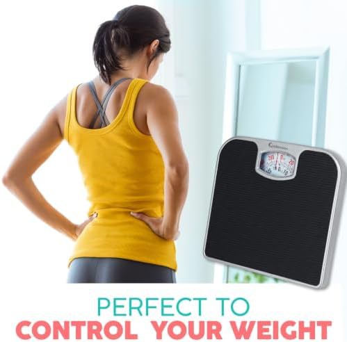 Silver compact analog 300 lb scale — photo 4