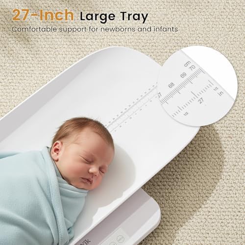 Yauyik baby scale with 330 lb capacity — photo 3