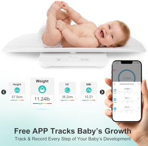 Yauyik smart baby and pet scale with app sync — photo 4