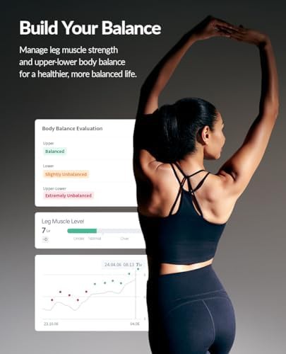 Beige smart body composition scale — photo 3
