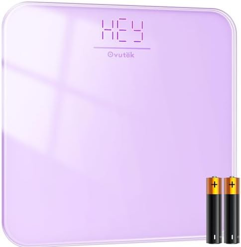 Slim glass digital scale 400lb
