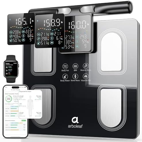 Arboleaf 8 electrode scale with handle black