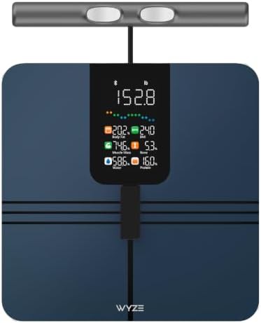 Black BodyScan Smart Scale with Handle
