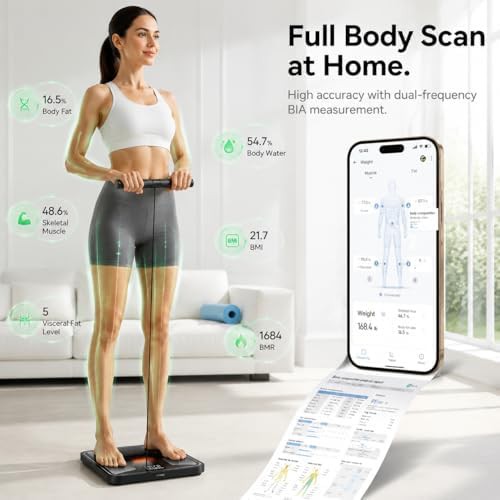 Smart 8-electrode digital bathroom scale — photo 3