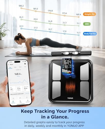 Smart 8-electrode digital bathroom scale — photo 4
