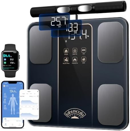 Eight electrode body composition scale