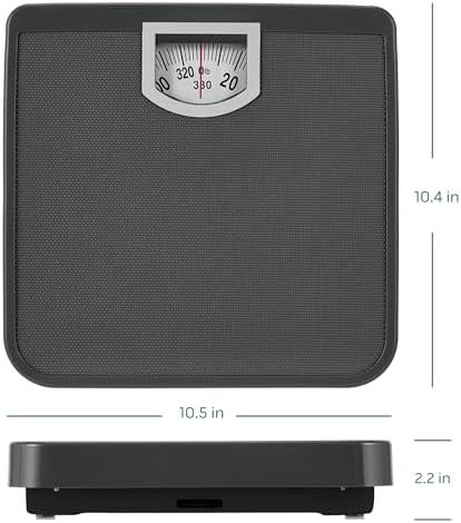 Generic battery-free metal dial scale — photo 4
