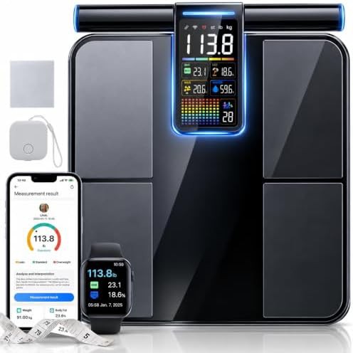 Eight Electrode Smart Body Fat Scale