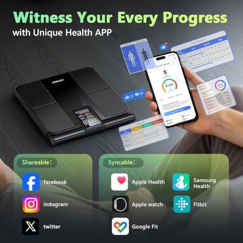 Smart body composition scale with app sync — photo 5