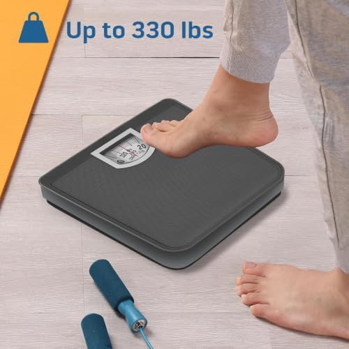 Generic metal dial bathroom scale — photo 3